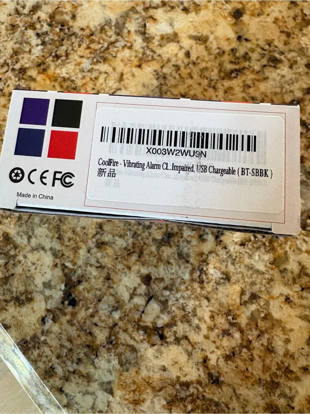 Wristband Clip Alarm - Purple & Red Options